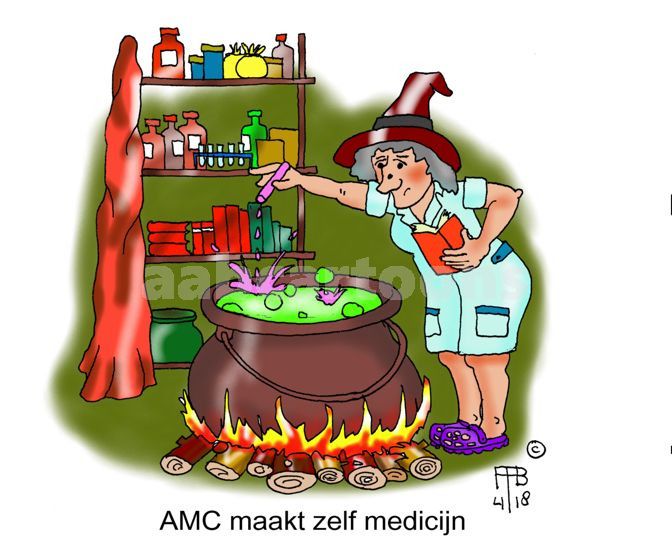 13 4 2018 amc maakt zelf medicijn