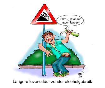 15 4 2018 langere levensduur zonder alcoholgebruik