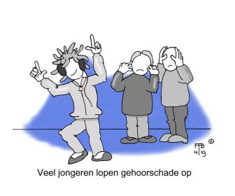 17 4 219 veel jongeren lopen gehoorschade op