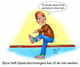 23 6 2016 bijna helft bijstandsontvangers kan of wil niet werken