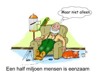 36 10 2015 een half miljoen mensen is eenzaam