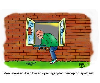 44 12 2018 veel mensen doen buiten openingstijden beroep op apotheek