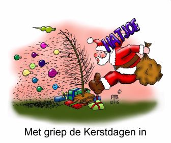 45 12 2016 met griep de kerstdagen in