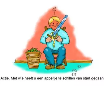 12 3 2017 actie. met wie heeft u een appeltje te schillen van start gegaan