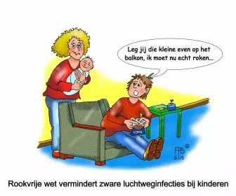 19 6 2015 rookvrije wet vermindert zware luchtweginfecties bij kinderen